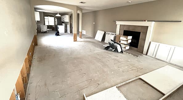 109 Remington Dr Water Damage Renovation