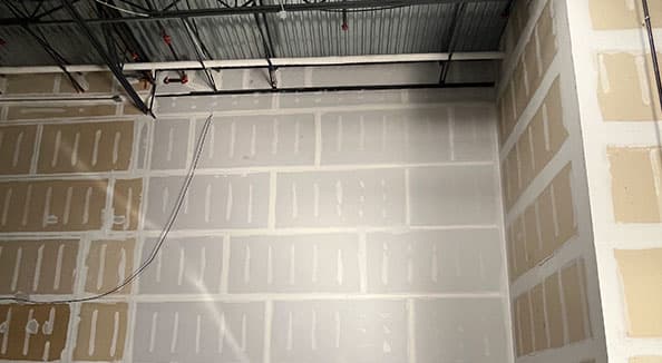 Pioneer Water Tanks Warehouse - Metal stud framing stage