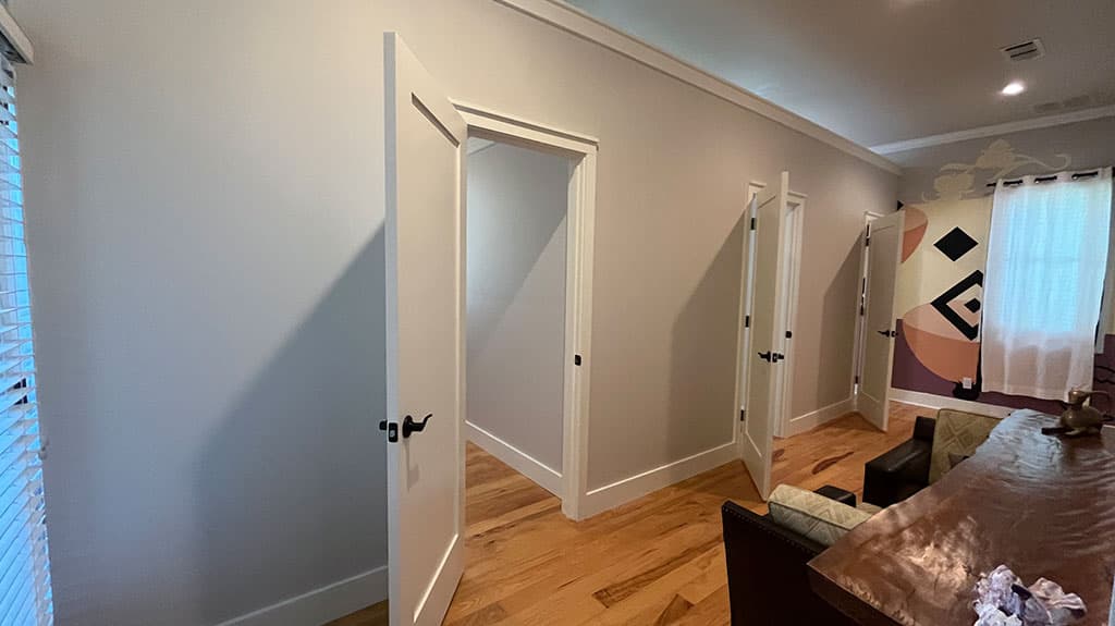 Zoetic Mindfulness Room Conversion - Initial framing stage