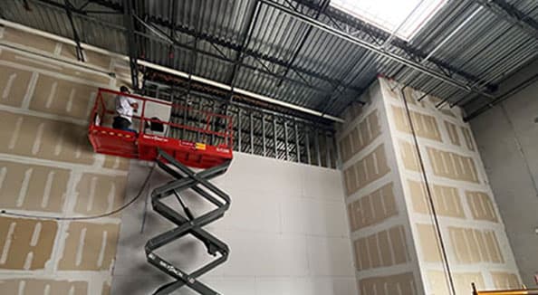 Commercial drywall installation San Marcos