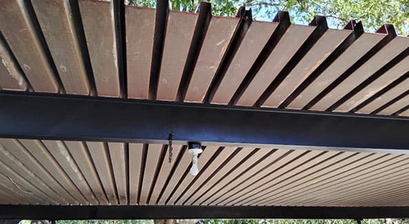 Exterior painting finished results