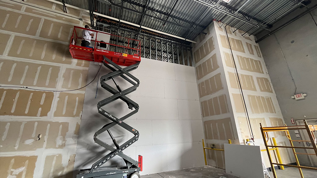 Pioneer Water Tanks — Commercial Drywall Installation
